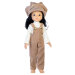 Комбез, кепка и водолазка для кукол Paola Reina 32 см