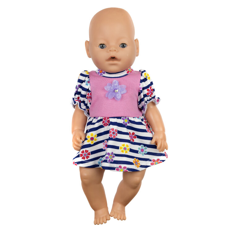 нарядное пышное платье для кукол Беби Бон ростом 43 см