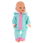 Демисезонная курточка и брюки для куклы Baby Born ростом 43 см