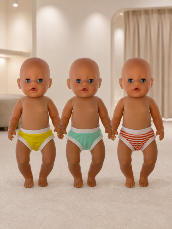 Набор трусиков для куклы Baby Born 38-43 см, 3 шт.