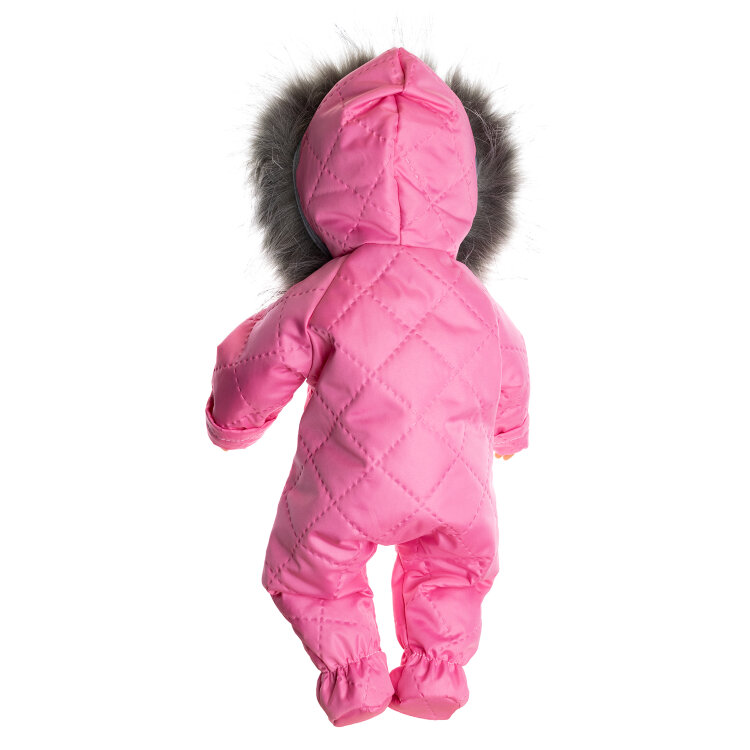 Зимний комбинезон и шапка для куклы-девочки Baby Born ростом 43 см