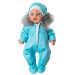 Зимний комбинезон и шапка для куклы-мальчика Baby Born ростом 43 см