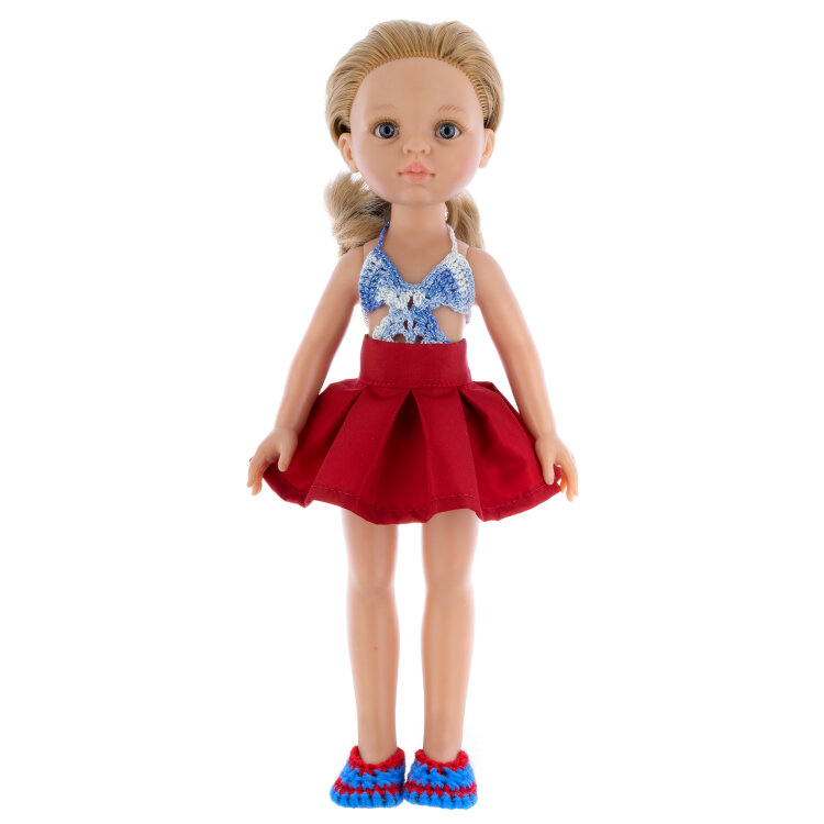 Летняя одежда и обувь для кукол Paola Reina 32 см