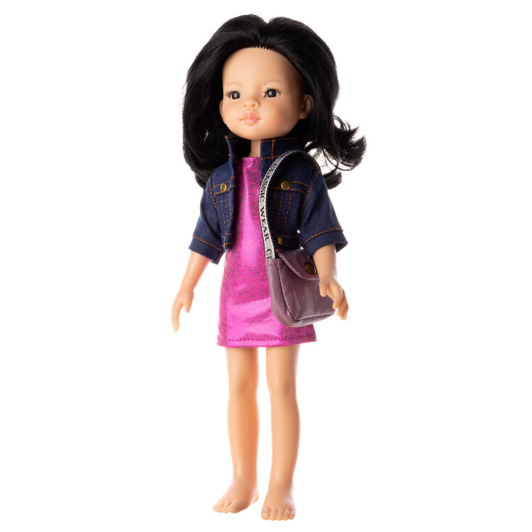 Куртка, платье и сумка для кукол Paola Reina 32 см