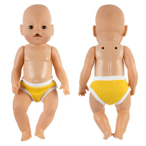 Трусы желтые для куклы Baby Born ростом 43 см