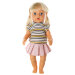 Кофта и юбочка для куклы Baby Born ростом 43 см