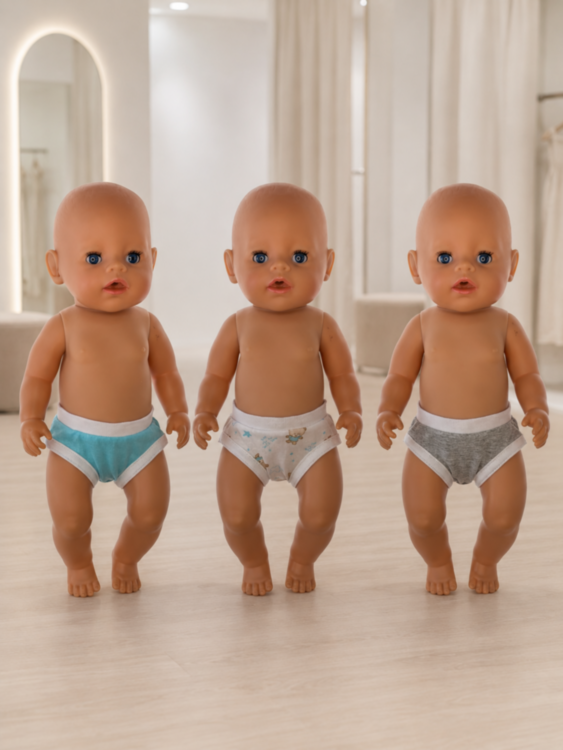 Набор трусиков для куклы Baby Born 38-43 см, 3 шт.