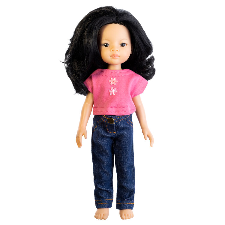 Комплект одежды с шубой для кукол Paola Reina 32 см