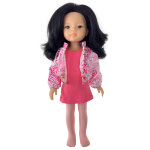 Ветровка, платье и колготки для кукол Paola Reina 32 см