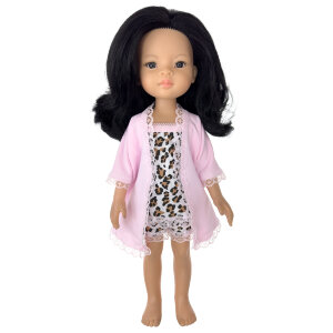 Халатик, сорочка и шорты для кукол Paola Reina 32 см