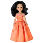 Вечернее платье и меховой жилет для кукол Paola Reina 32 см